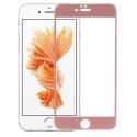 GLASS3DIP655ROSE - film protecteur 3D intégral verre trempé contours roses pour iPhone 6s plus 5,5 pouces