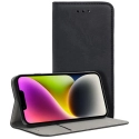 MAGNETO-A15NOIR - Etui folio Samsung Galaxy A15 rabat latéral coloris noir