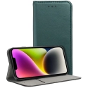 MAGNETO-S23FEVERT - Etui folio Samsung Galaxy S23-FE rabat latéral coloris vert